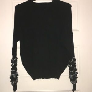 Urban Outfitters Sweater with Tassle Sleeves